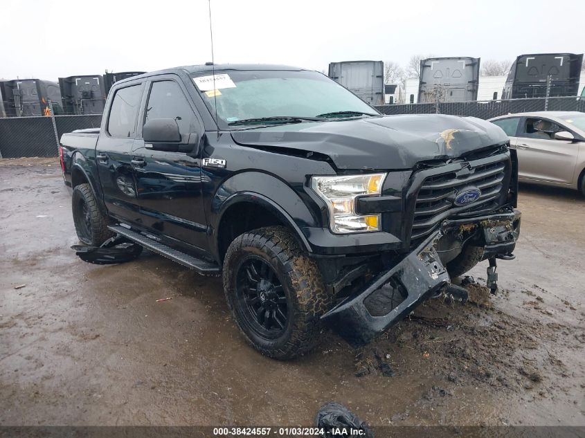 2016 FORD F-150 XLT - 1FTEW1EF2GKF48314