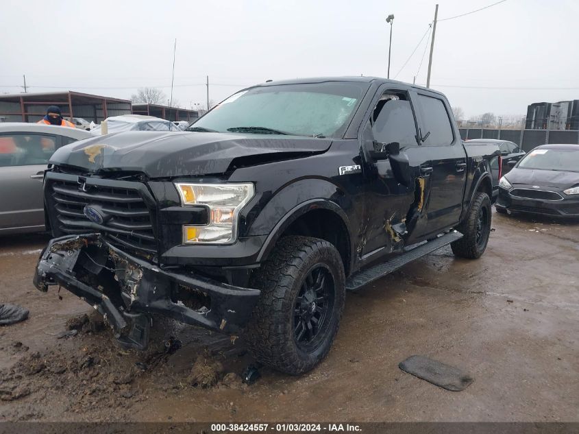 2016 FORD F-150 XLT - 1FTEW1EF2GKF48314