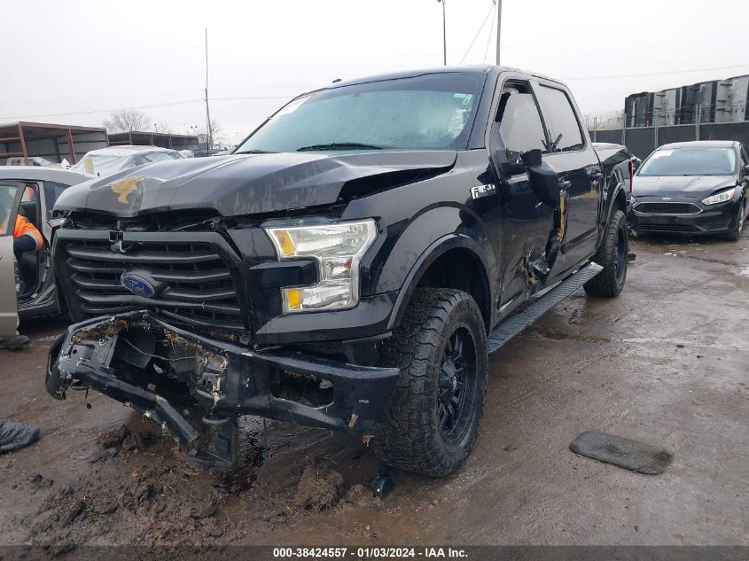 2016 FORD F-150 XLT - 1FTEW1EF2GKF48314