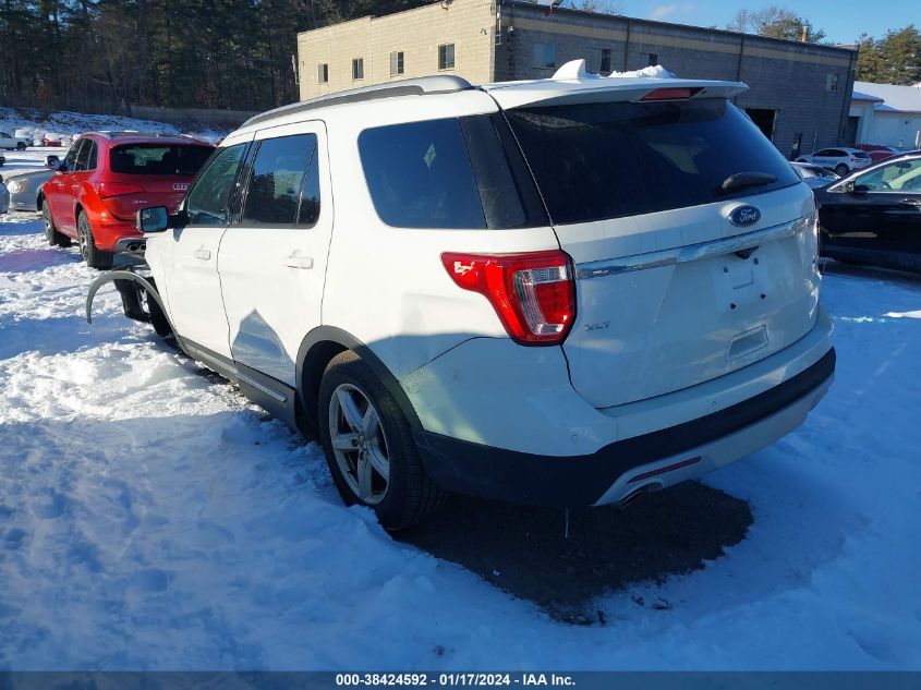 2016 FORD EXPLORER XLT - 1FM5K8D81GGA11651