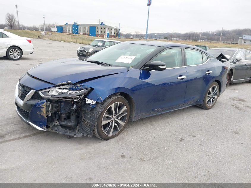 2022 NISSAN MAXIMA SV - 1N4AA6CV6NC502938