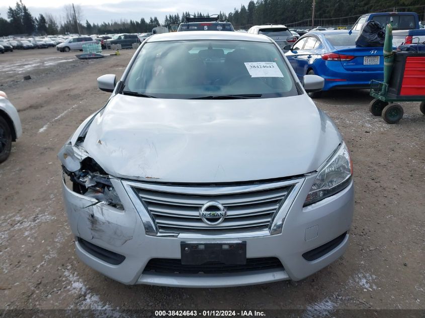 2014 NISSAN SENTRA FE+ S/FE+ SV/S/SL/SR/SV - 3N1AB7AP8EL671125