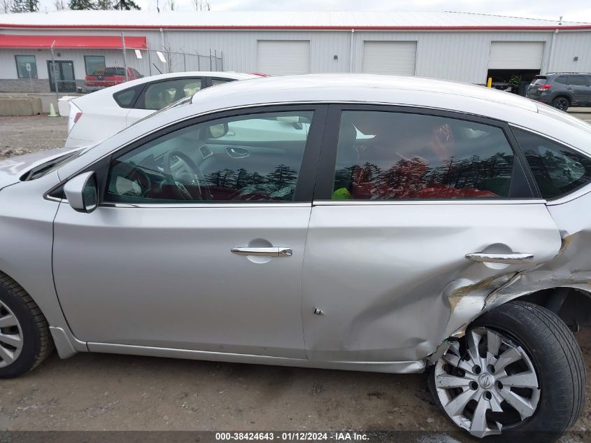 2014 NISSAN SENTRA FE+ S/FE+ SV/S/SL/SR/SV - 3N1AB7AP8EL671125