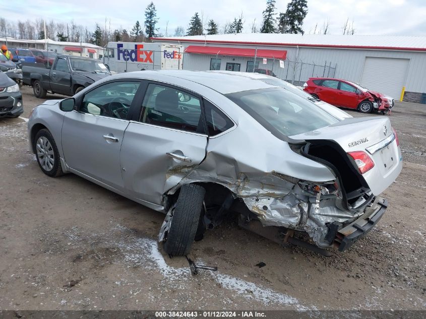 2014 NISSAN SENTRA FE+ S/FE+ SV/S/SL/SR/SV - 3N1AB7AP8EL671125