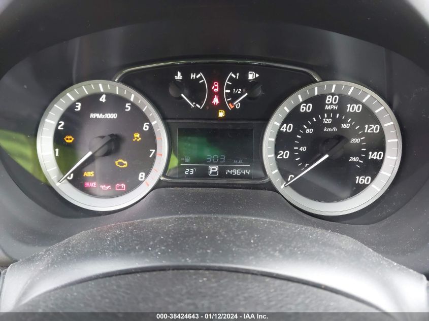 2014 NISSAN SENTRA FE+ S/FE+ SV/S/SL/SR/SV - 3N1AB7AP8EL671125