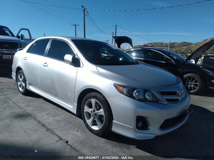 2013 TOYOTA COROLLA S/LE - 5YFBU4EE4DP199624