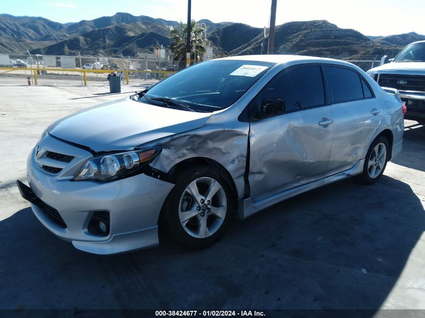 2013 TOYOTA COROLLA S/LE - 5YFBU4EE4DP199624