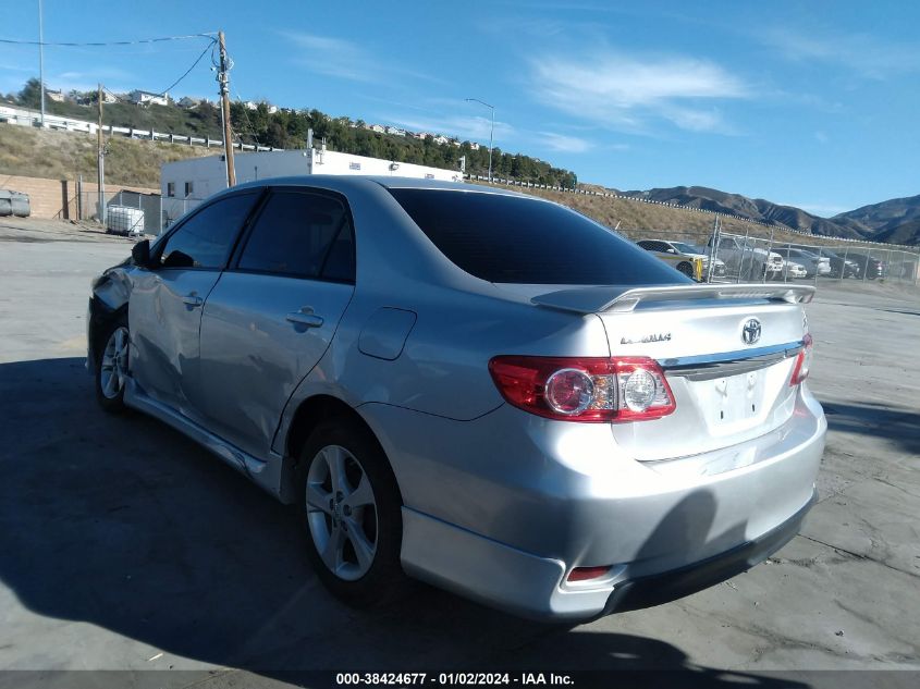 2013 TOYOTA COROLLA S/LE - 5YFBU4EE4DP199624