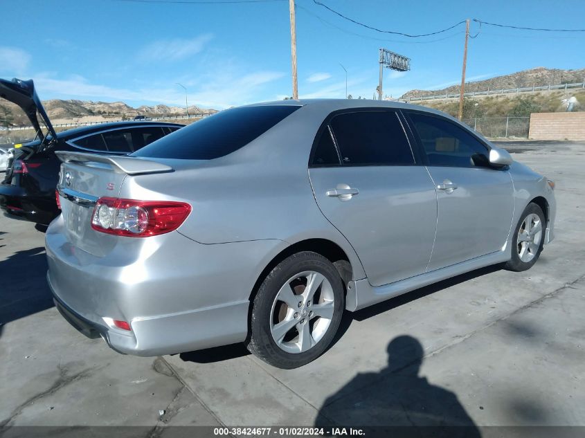 2013 TOYOTA COROLLA S/LE - 5YFBU4EE4DP199624
