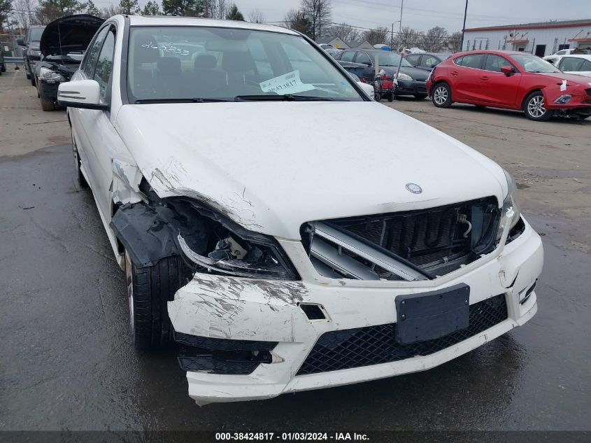 2013 MERCEDES-BENZ C 300 300 4MATIC - WDDGF8AB6DR265833