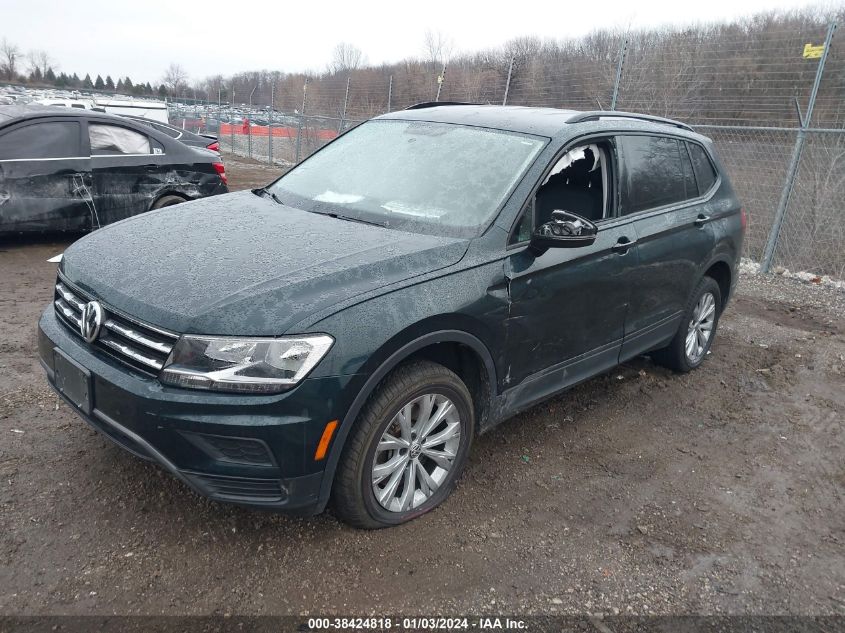 2019 VOLKSWAGEN TIGUAN 2.0T S - 3VV0B7AX0KM054155