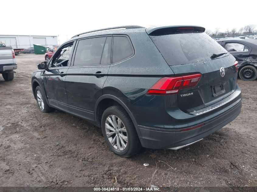 2019 VOLKSWAGEN TIGUAN 2.0T S - 3VV0B7AX0KM054155