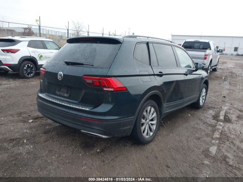 2019 VOLKSWAGEN TIGUAN 2.0T S - 3VV0B7AX0KM054155