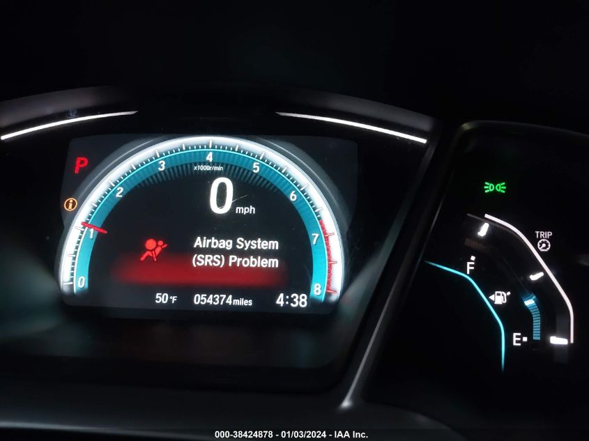 2018 HONDA CIVIC EX - 19XFC2F73JE006045