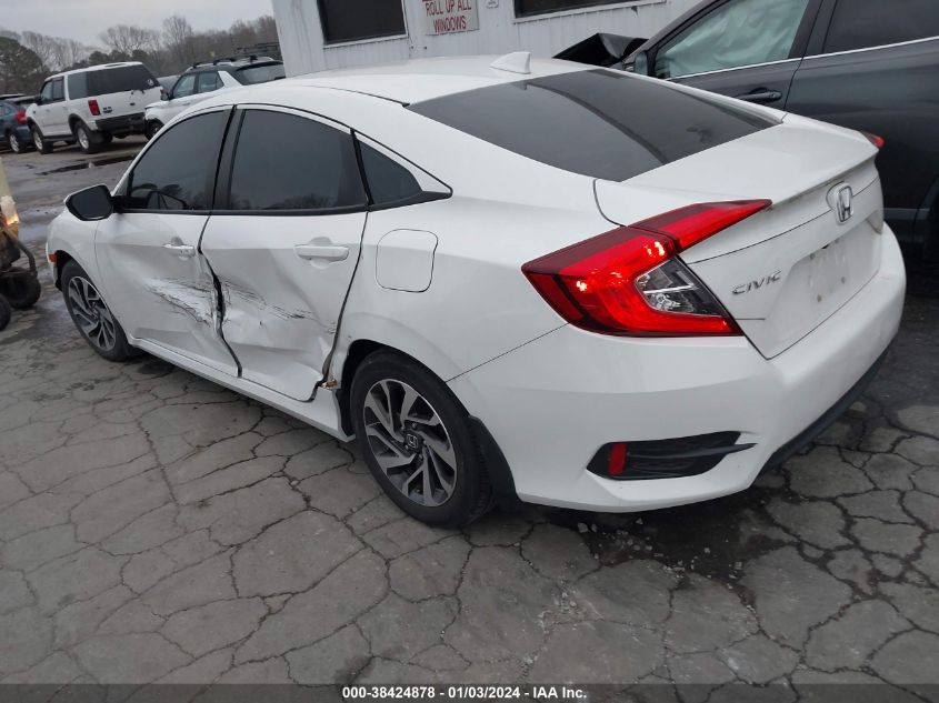 2018 HONDA CIVIC EX - 19XFC2F73JE006045