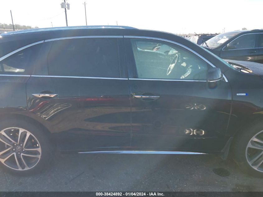 2018 ACURA MDX SPORT HYBRID SPORT HYBRID ADVANCE 5J8YD7H72JL000164