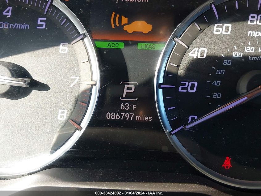 2018 ACURA MDX SPORT HYBRID SPORT HYBRID ADVANCE 5J8YD7H72JL000164