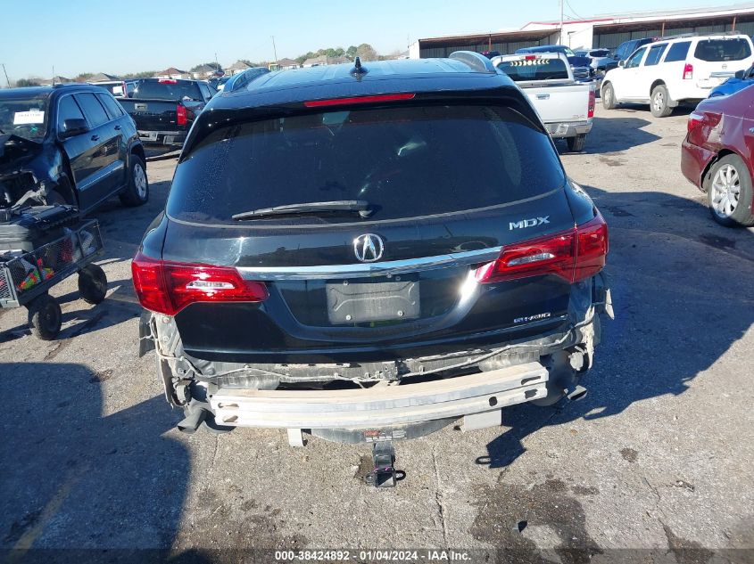 2018 ACURA MDX SPORT HYBRID SPORT HYBRID ADVANCE 5J8YD7H72JL000164