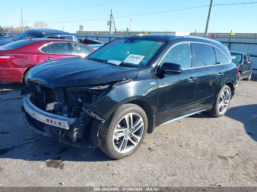 2018 ACURA MDX SPORT HYBRID SPORT HYBRID ADVANCE 5J8YD7H72JL000164