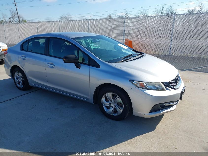 2014 HONDA CIVIC LX - 19XFB2F56EE268178