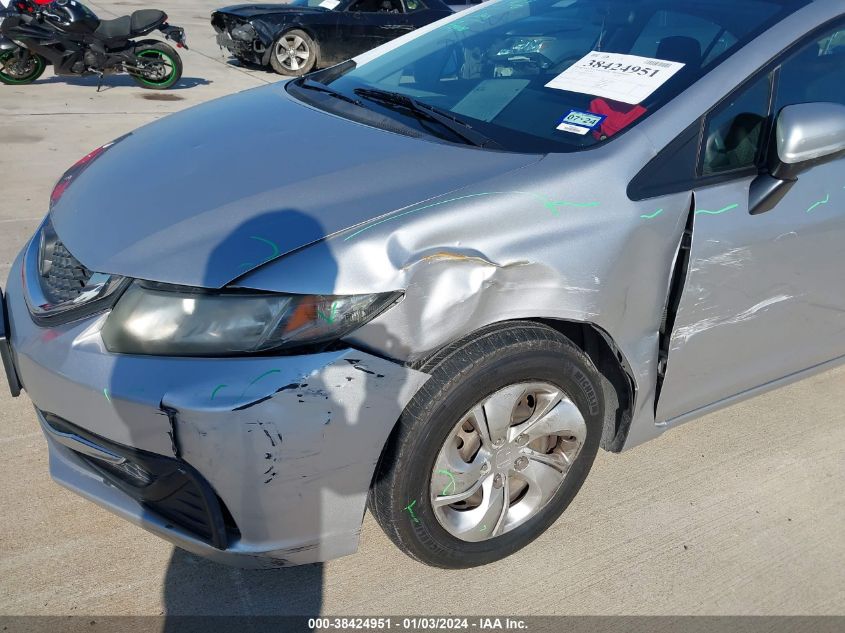 2014 HONDA CIVIC LX - 19XFB2F56EE268178