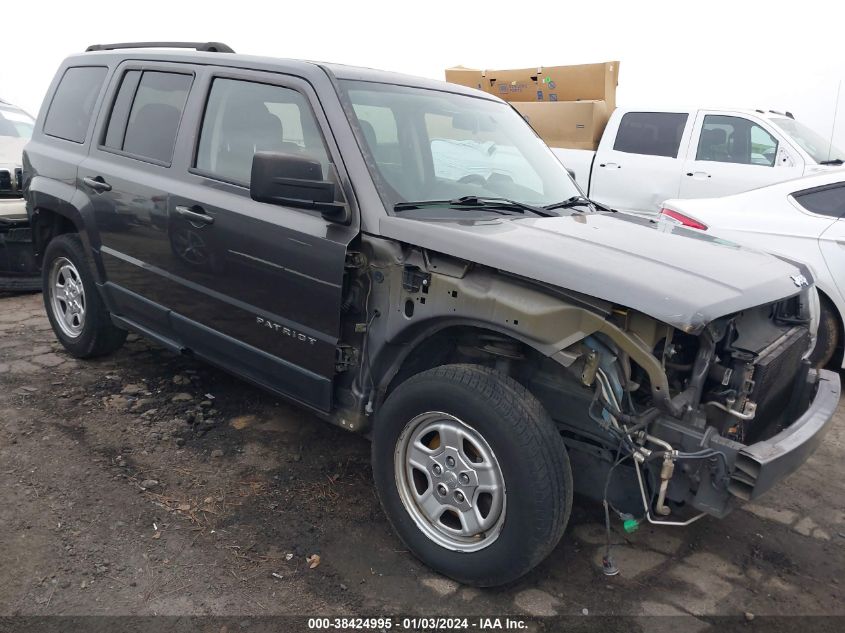 2015 JEEP PATRIOT SPORT - 1C4NJPBA9FD249996