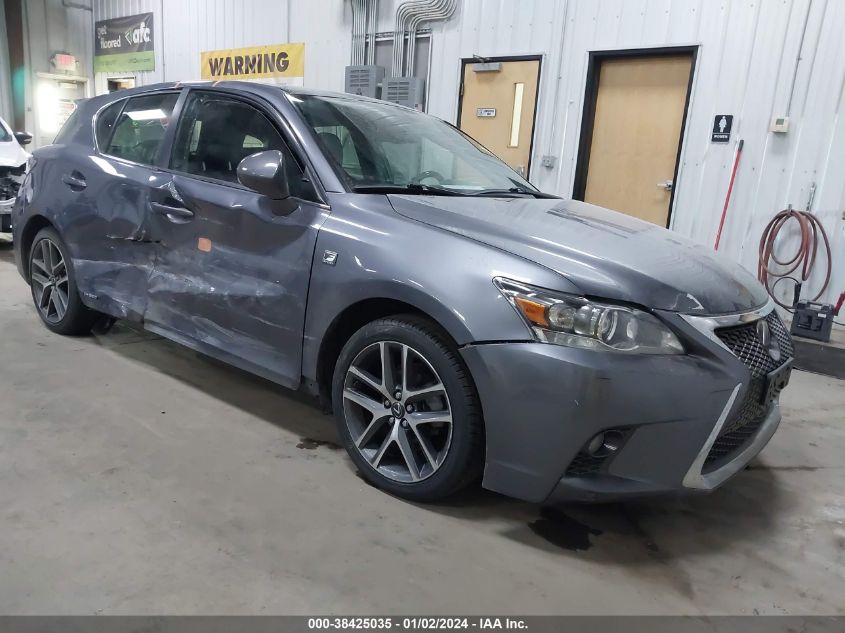 Lot #2536952600 2017 LEXUS CT 200H salvage car