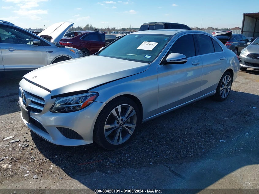 VIN W1KWF8DB5LR571945 2020 MERCEDES-BENZ C 300 300