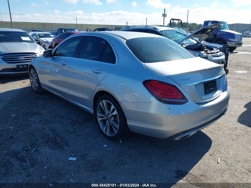 VIN W1KWF8DB5LR571945 2020 MERCEDES-BENZ C 300 300