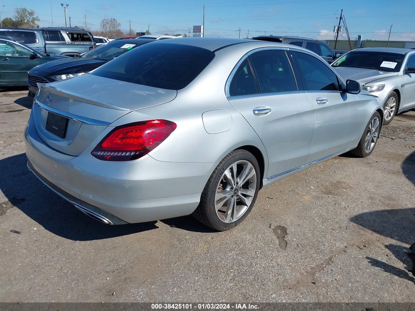 VIN W1KWF8DB5LR571945 2020 MERCEDES-BENZ C 300 300