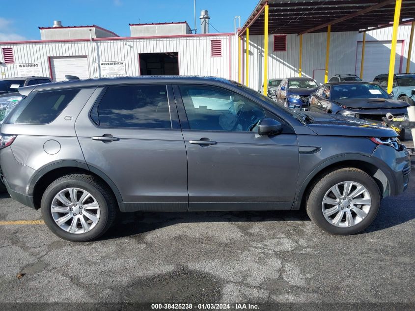 2019 LAND ROVER DISCOVERY SPORT SE - SALCP2FX7KH794999