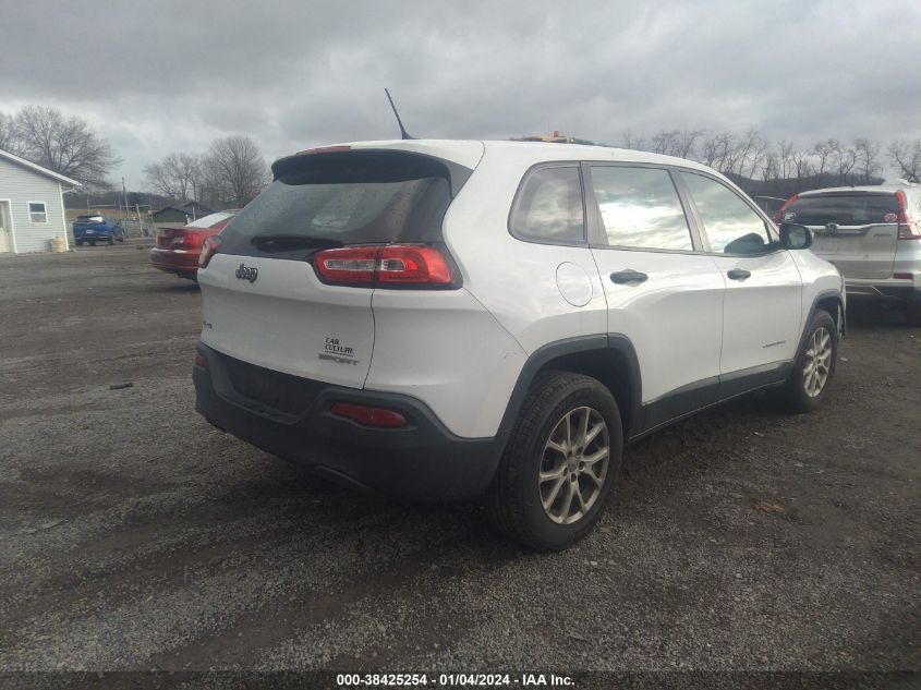 2015 JEEP CHEROKEE SPORT - 1C4PJMAB4FW626739