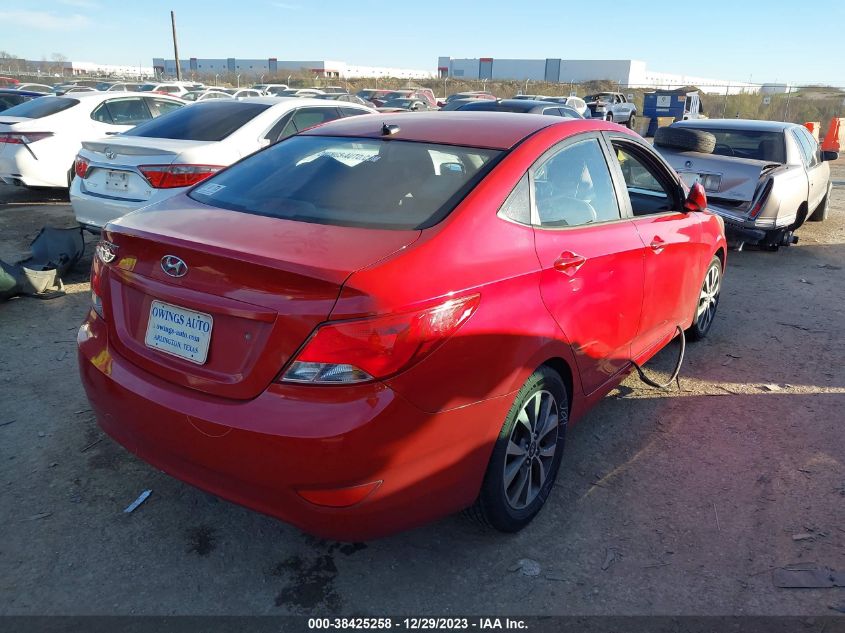 2015 HYUNDAI ACCENT GLS - KMHCU4AEXFU924560
