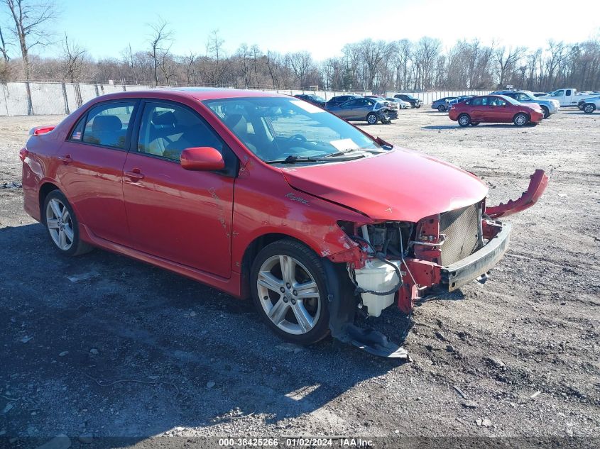 2013 TOYOTA COROLLA S - 2T1BU4EE8DC970389