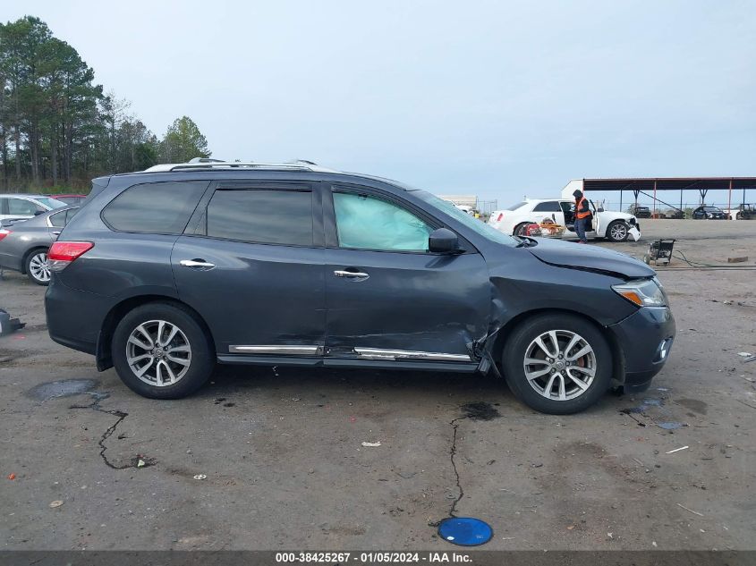 2014 NISSAN PATHFINDER SL - 5N1AR2MN7EC696028