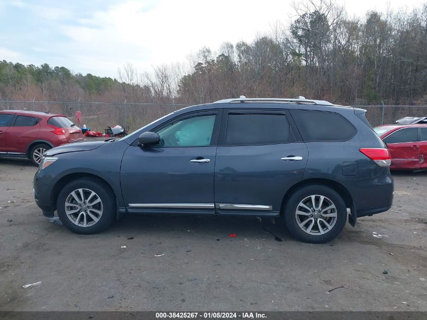 2014 NISSAN PATHFINDER SL - 5N1AR2MN7EC696028