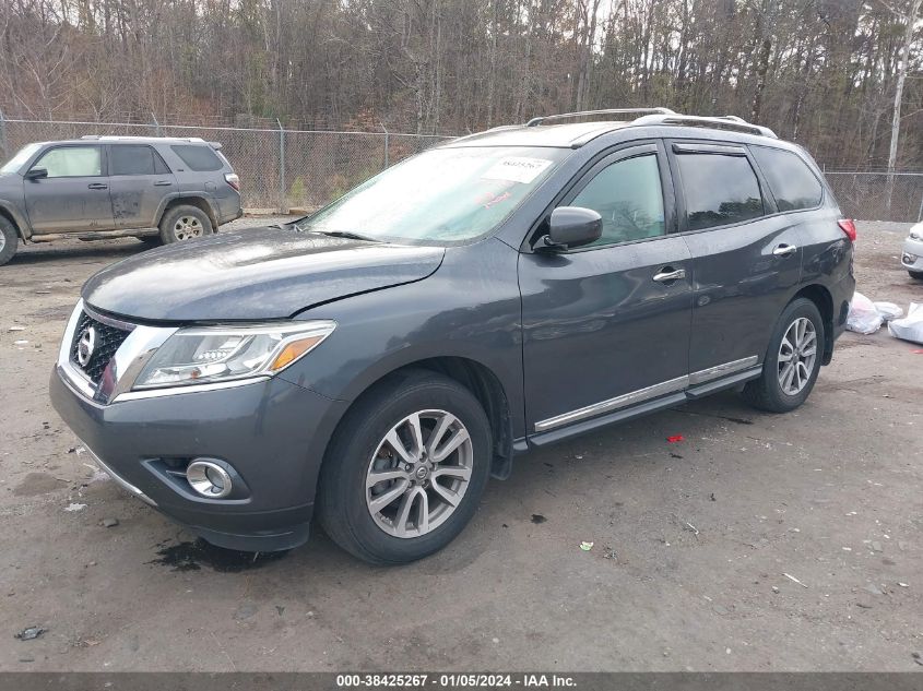 2014 NISSAN PATHFINDER SL - 5N1AR2MN7EC696028