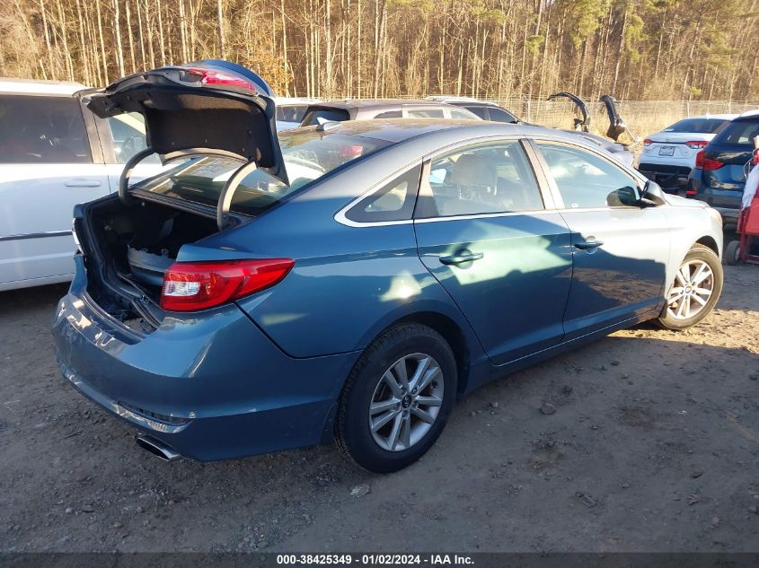 2015 HYUNDAI SONATA SE - 5NPE24AF8FH091525
