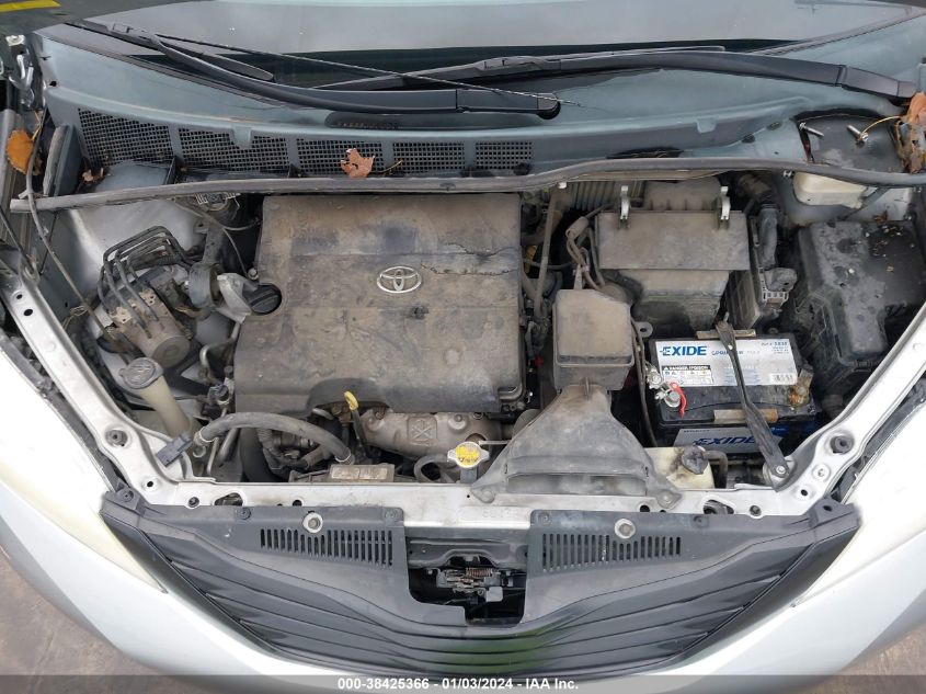 2014 TOYOTA SIENNA L V6 7 PASSENGER - 5TDZK3DC9ES501089