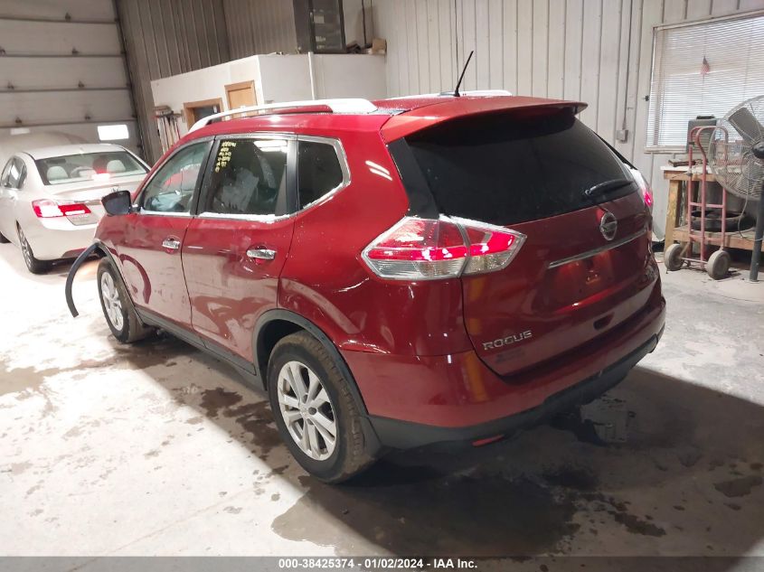 2016 NISSAN ROGUE S/SL/SV - KNMAT2MV8GP659717