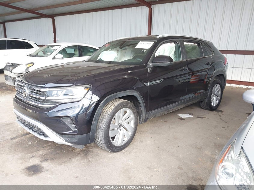 VIN 1V2HE2CA6MC218824 2021 VOLKSWAGEN ATLAS CROSS SPORT SE