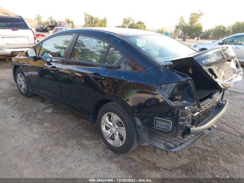 2015 HONDA CIVIC LX - 19XFB2F5XFE705052