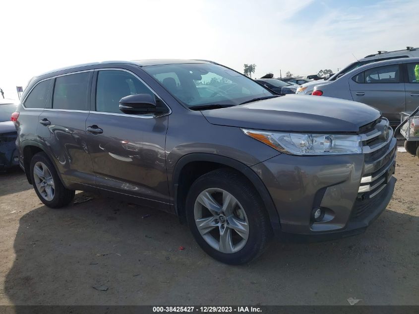 2019 TOYOTA HIGHLANDER LIMITED/LTD PLATINUM - 5TDYZRFHXKS28937