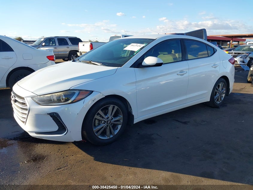 VIN 5NPD84LF1JH248912 2018 HYUNDAI ELANTRA SEL