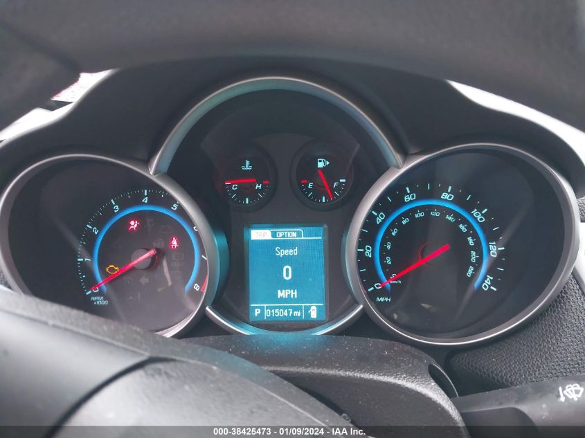 2015 CHEVROLET CRUZE 1LT AUTO - 1G1PC5SB6F7249476