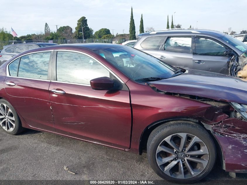 2015 HONDA ACCORD SPORT - 1HGCR2F56FA164522