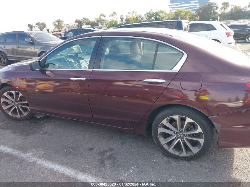 2015 HONDA ACCORD SPORT - 1HGCR2F56FA164522