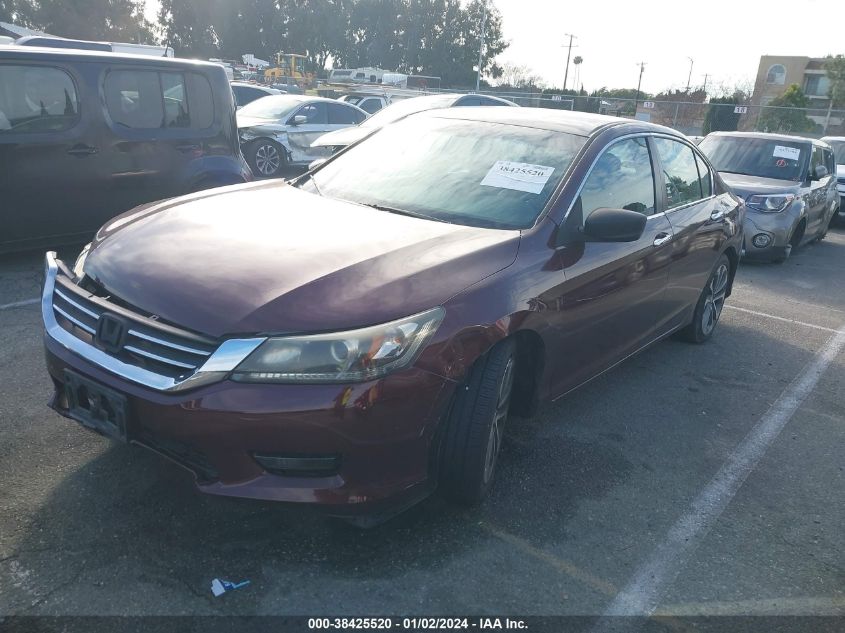 2015 HONDA ACCORD SPORT - 1HGCR2F56FA164522