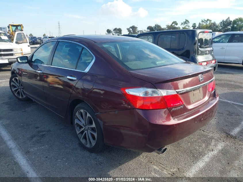 2015 HONDA ACCORD SPORT - 1HGCR2F56FA164522