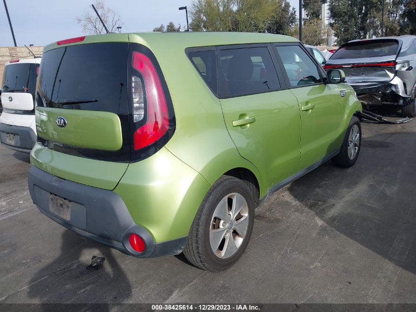 2016 KIA SOUL - KNDJN2A21G7835897